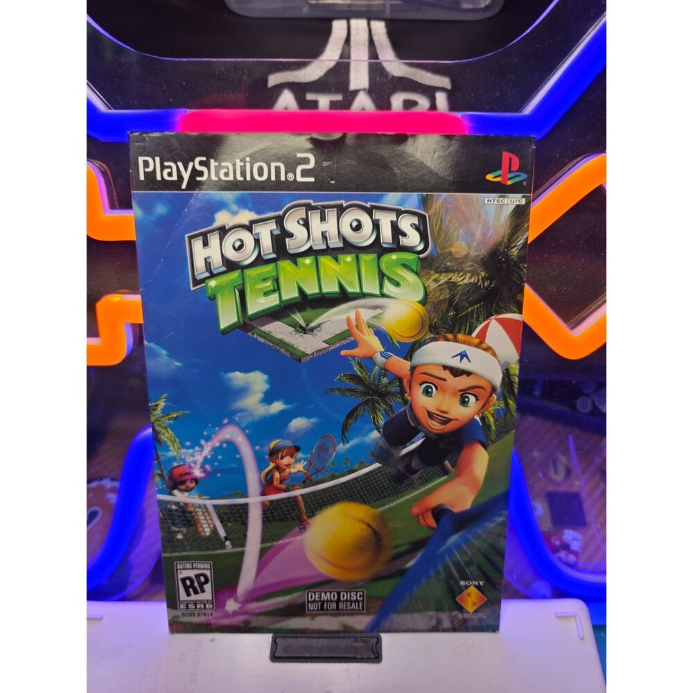 Hot Shots Tennis (Not for Resale) for Sony PlayStation 2 New Sealed